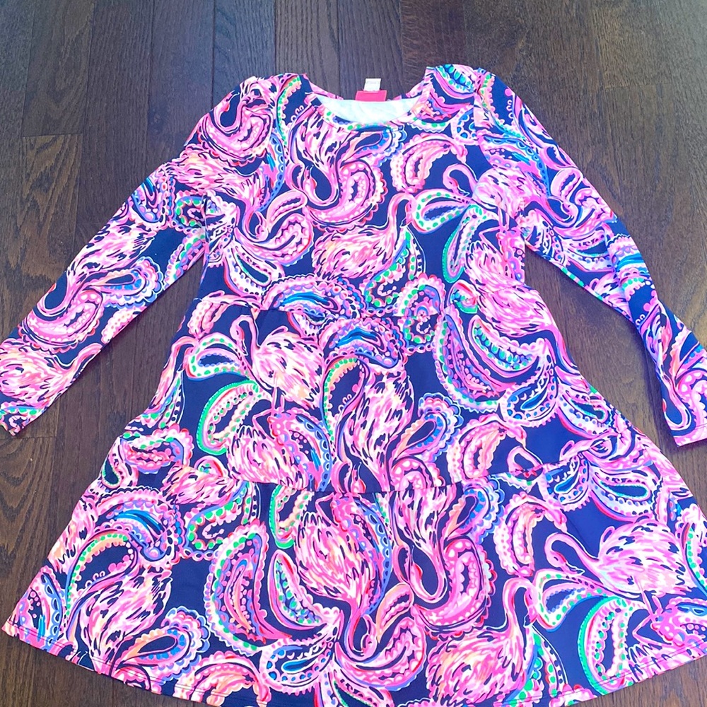 Girl’s Lilly Pulitzer long sleeve dress